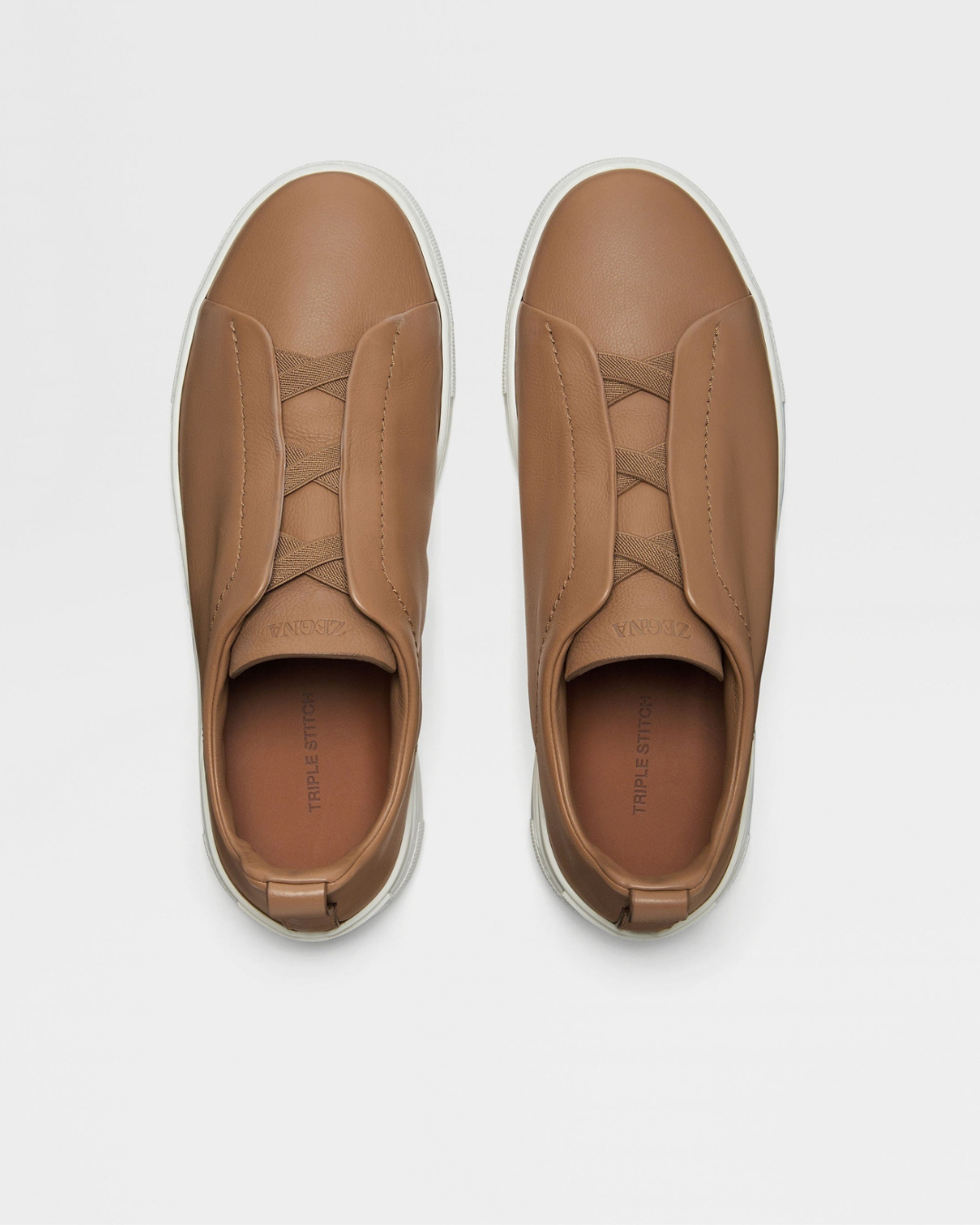 Sneakers Trible — Cognac