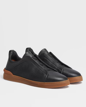 Sneakers Trible — Black / Gum Sole