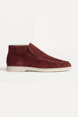 Capri High Top Loafer Burgundy