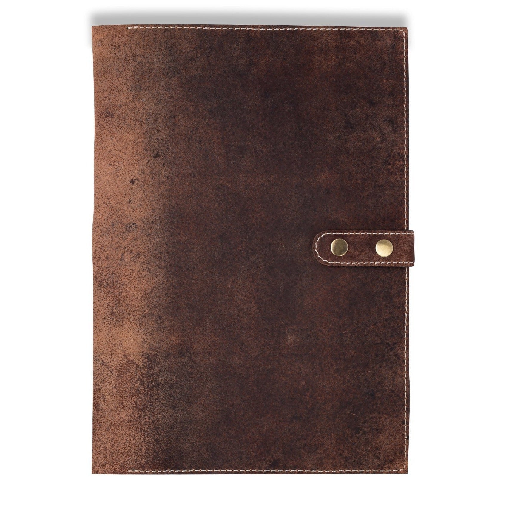 Leather A4 Notebook Cover - Oxford