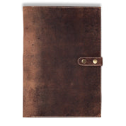 Leather A4 Notebook Cover - Oxford