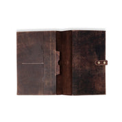 Leather A4 Notebook Cover - Oxford