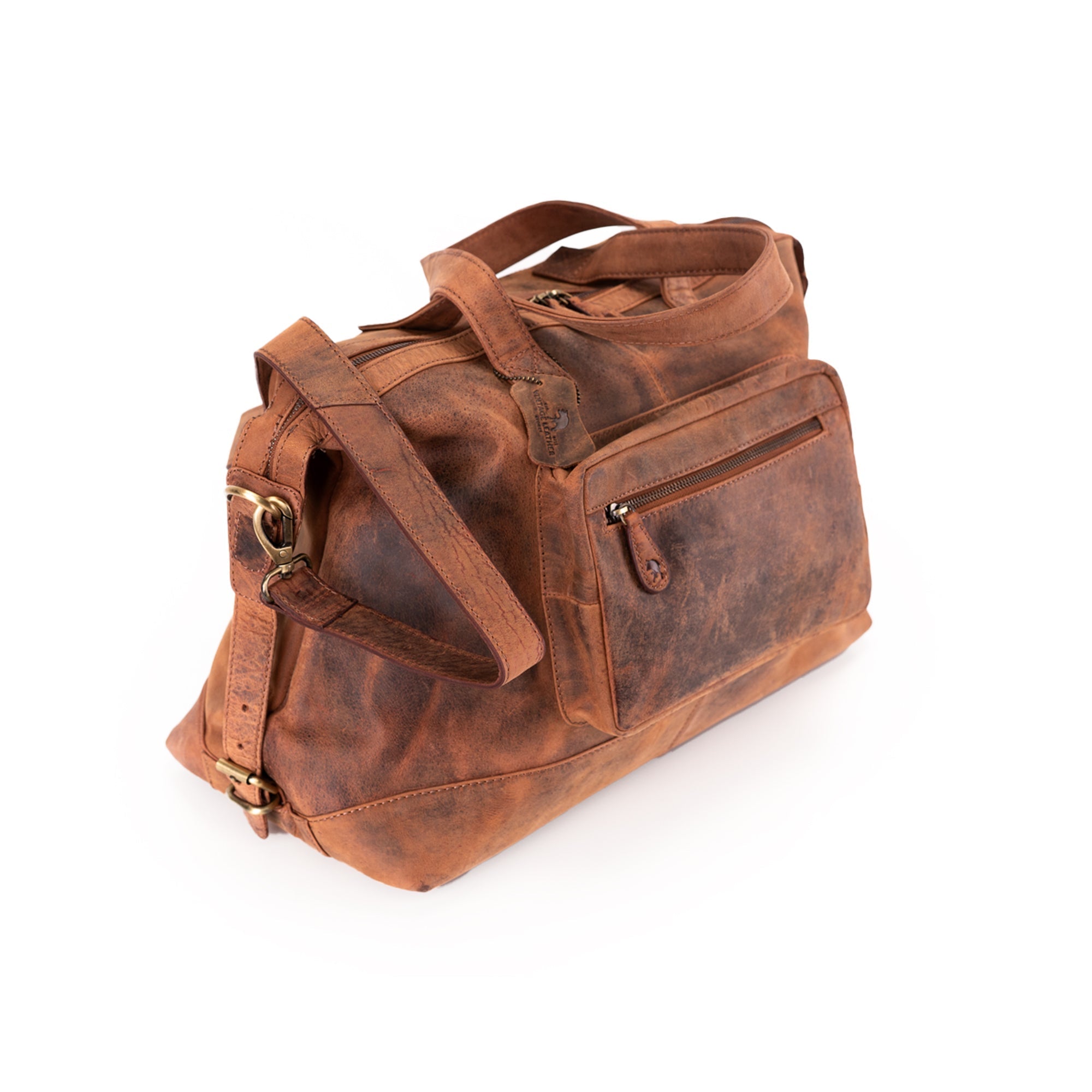 Leather Duffle Bag Tokyo