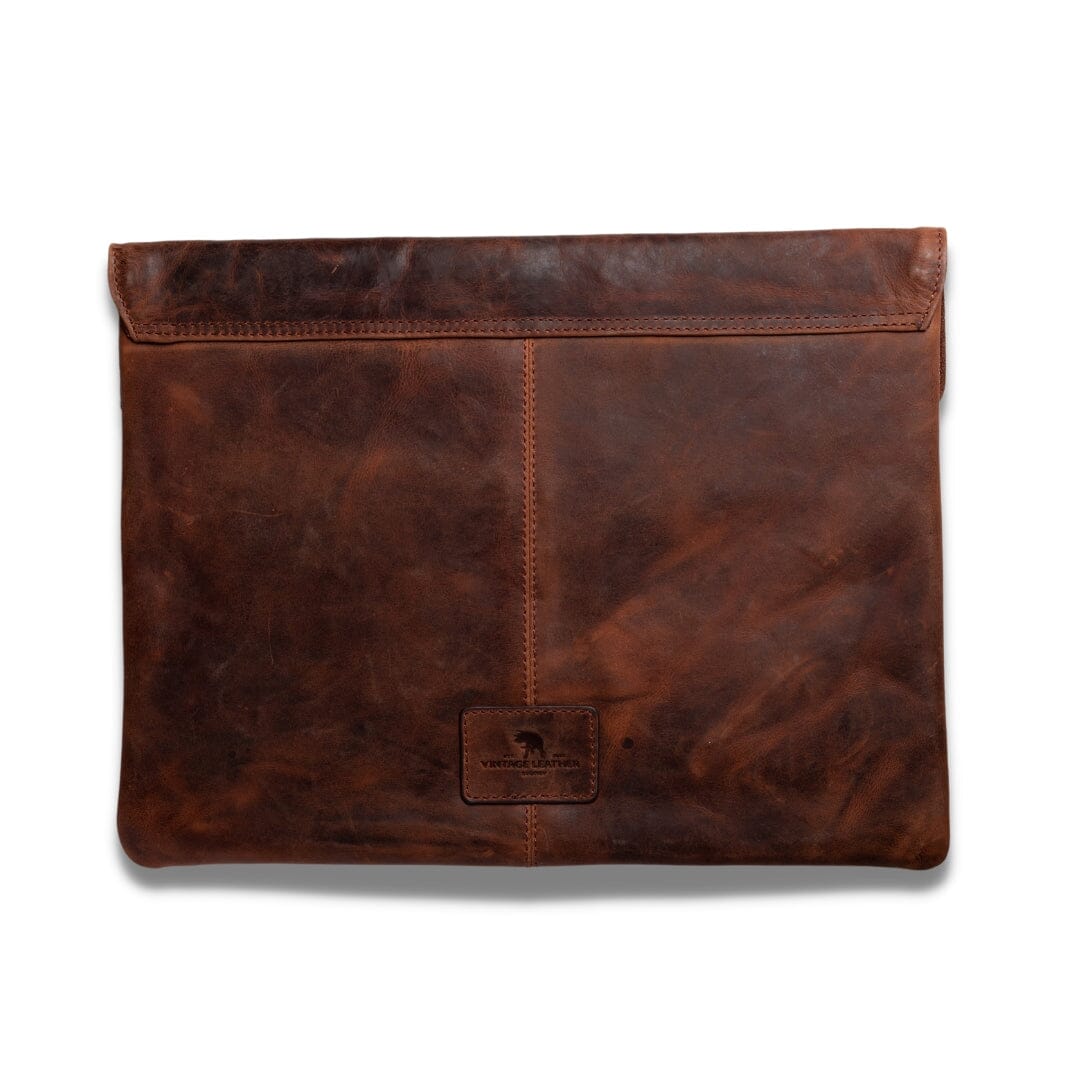 Leather Laptop Sleeve For  MacBook Air 13 inch- Benson