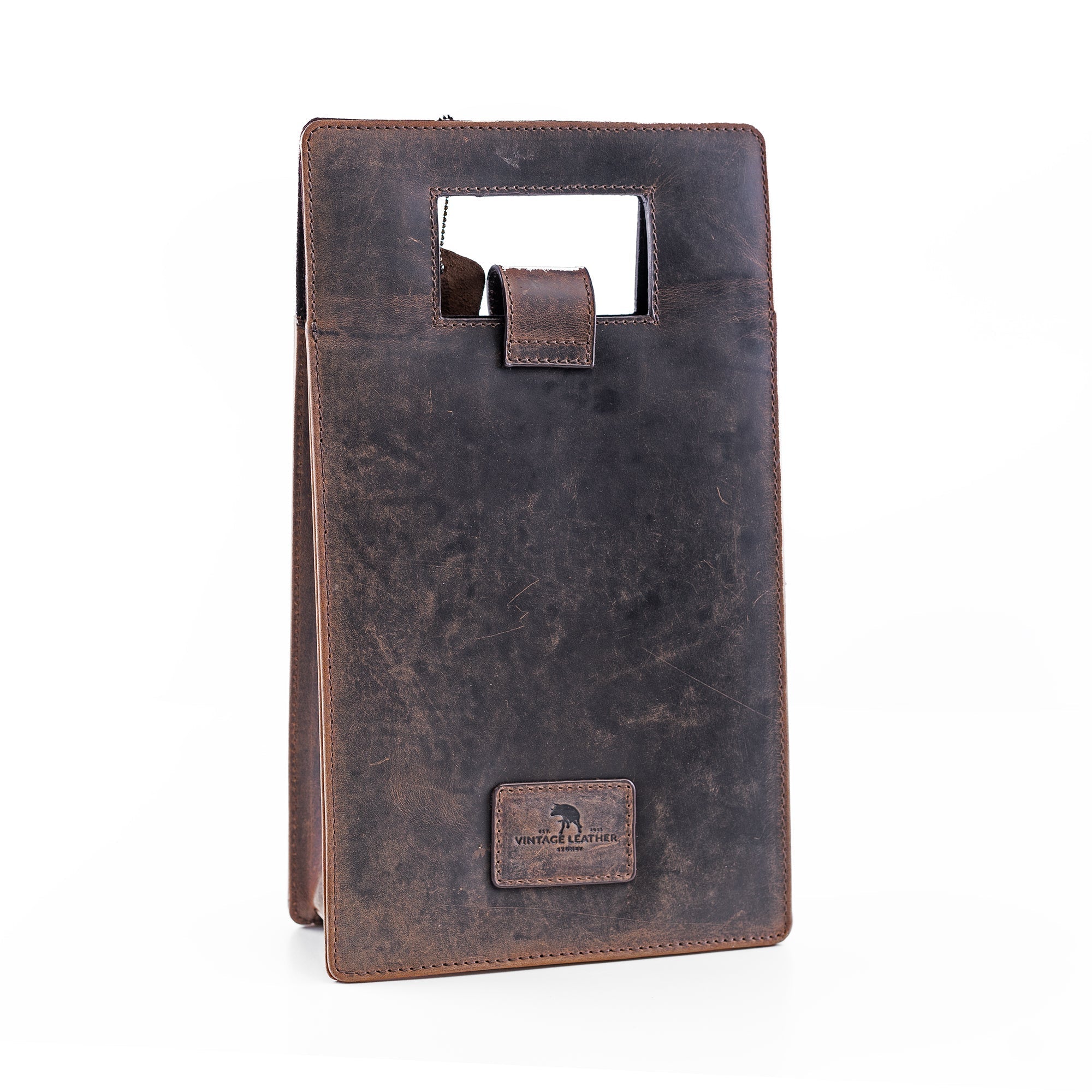 Leather Wine Carry Bag Sudbury