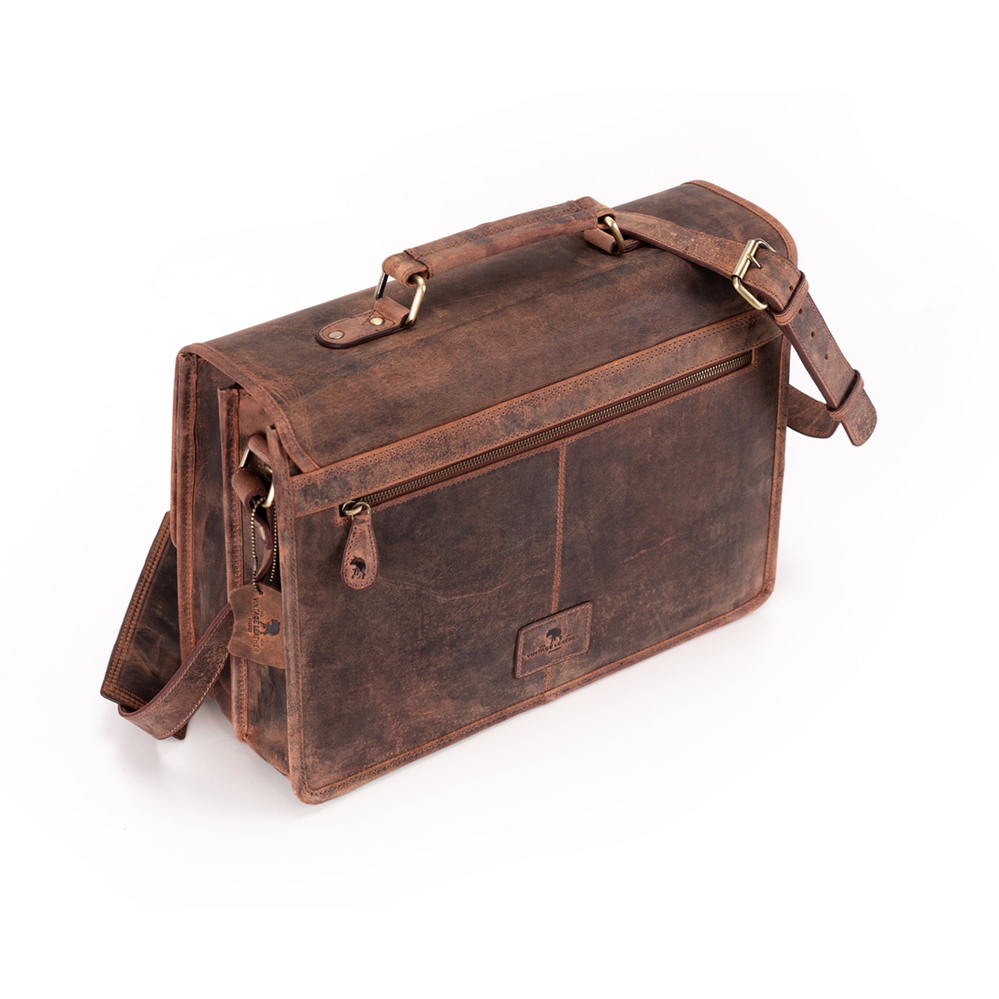 Leather Messenger Bag Prestige