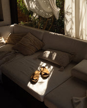 Amalfi Sandals Sand Suede