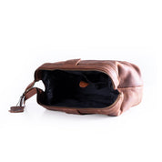 Leather Travel Toiletry Bag Manchester