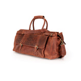 Leather Duffle Bag Voyager