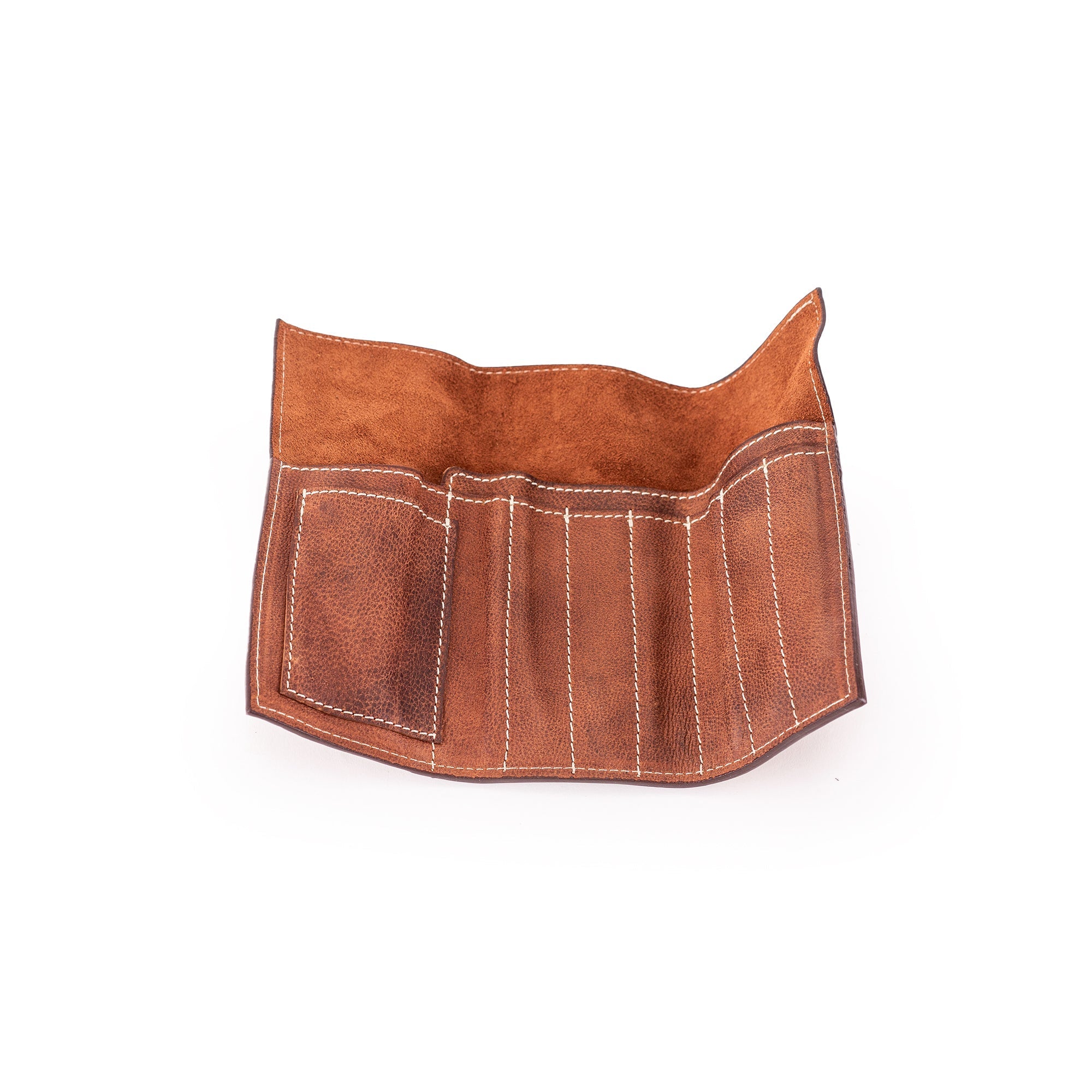 Leather Artist Roll Zip