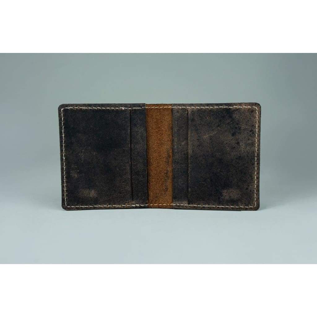 Leather Credit Card Wallet - Jade