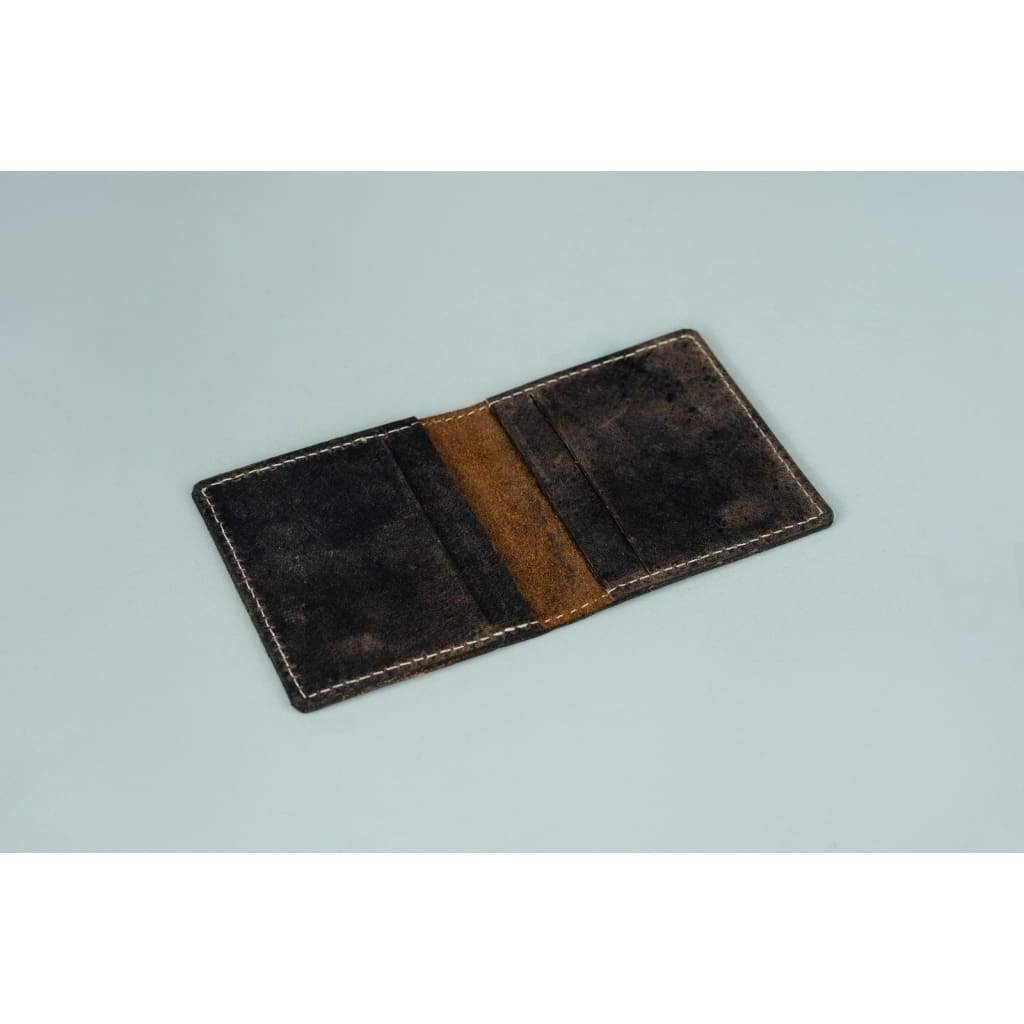 Leather Credit Card Wallet - Jade
