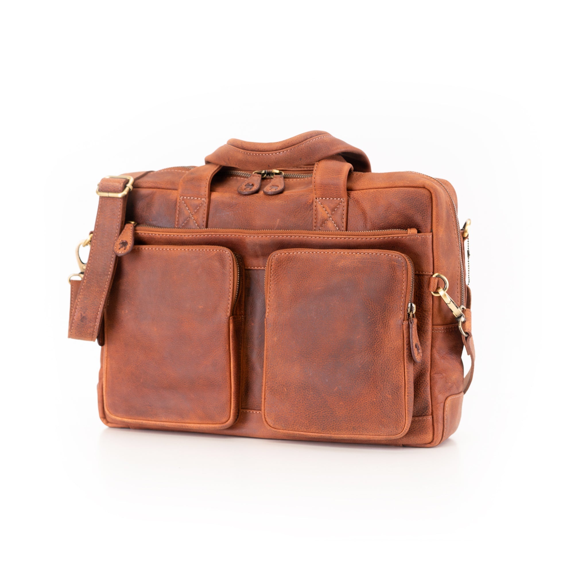 Leather Messenger Bag Zenith