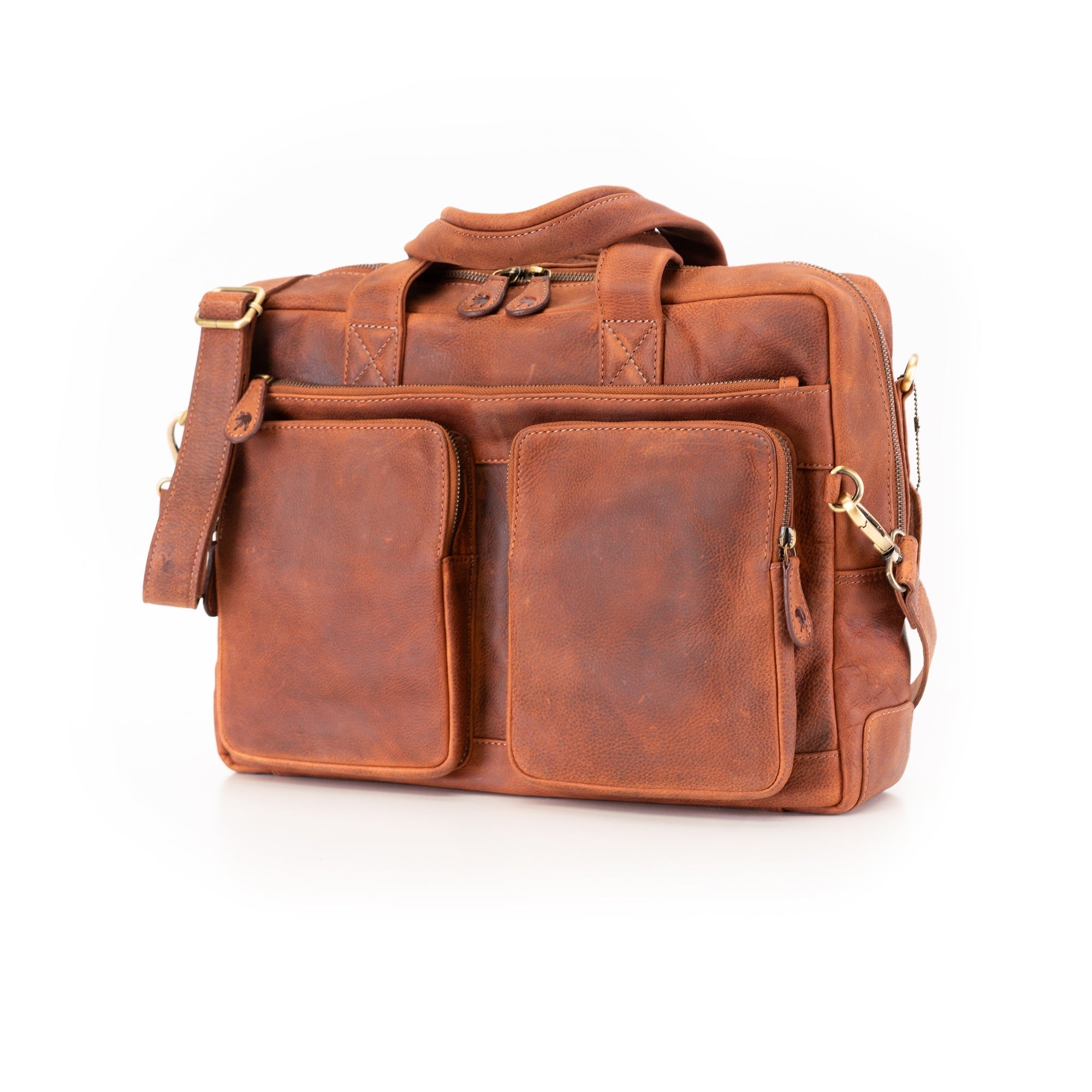 Leather Messenger Bag Zenith