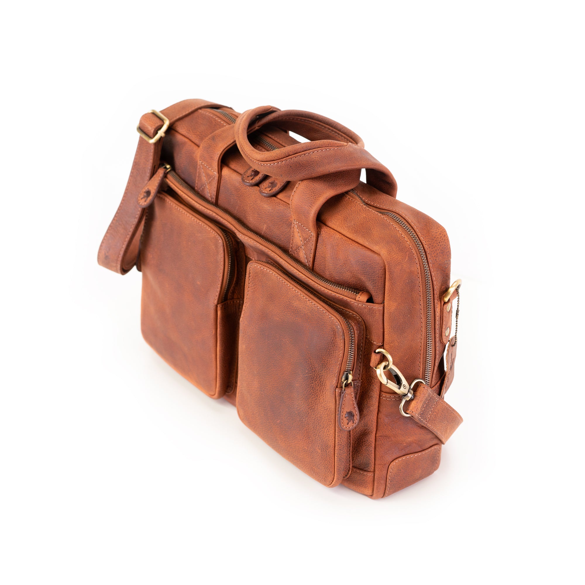 Leather Messenger Bag Zenith