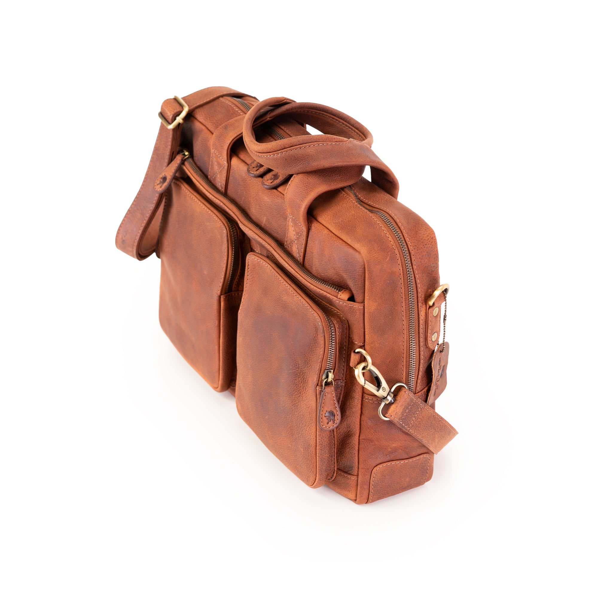 Leather Messenger Bag Zenith