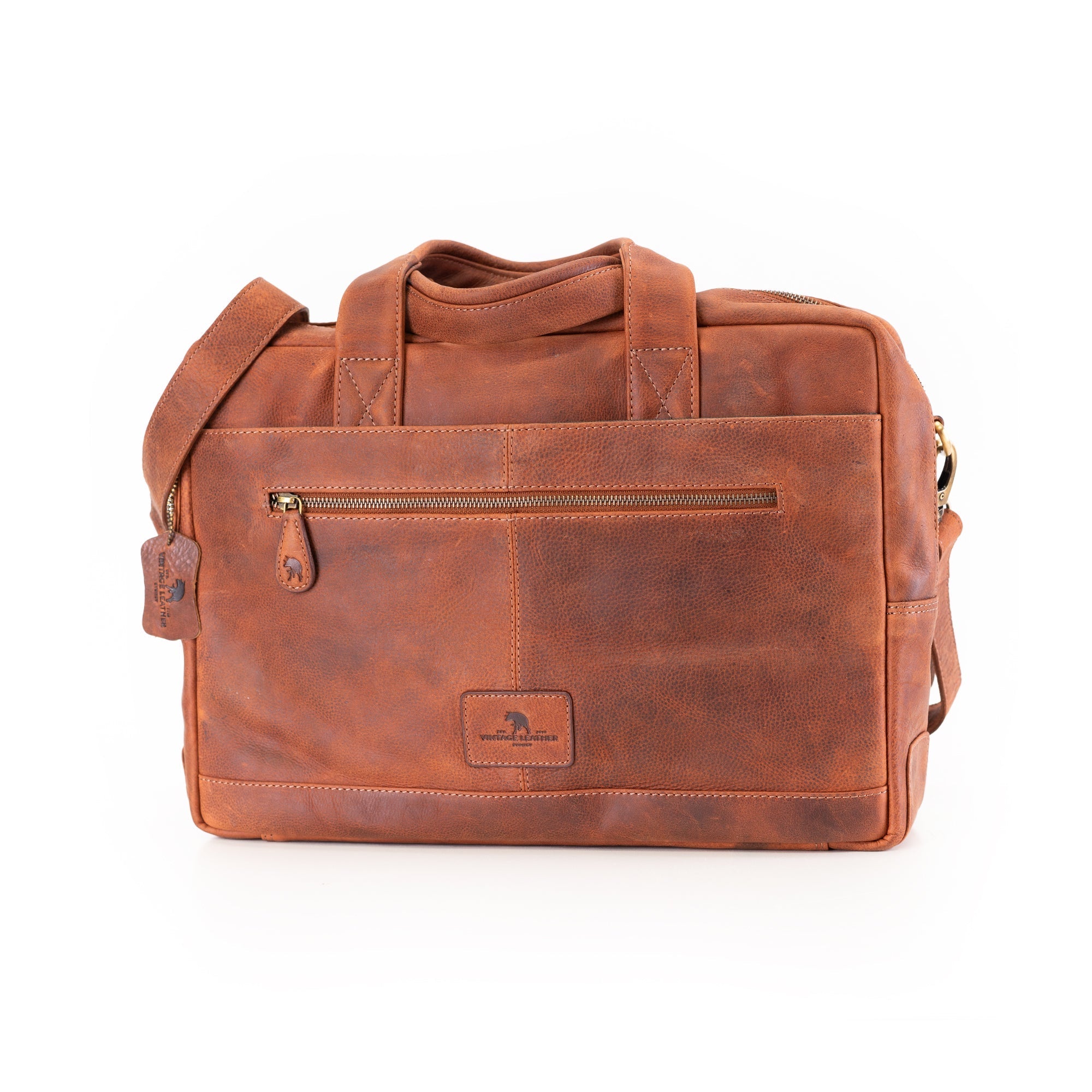 Leather Messenger Bag Zenith